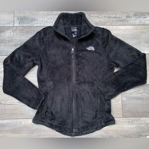 The North Face Black Fleece Front Zip Jacket Spring Women’s Small